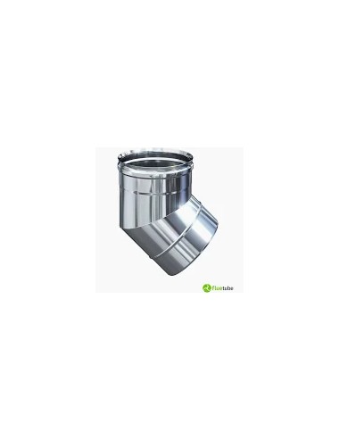 Curve inox aisi 316l d.80 45°