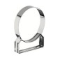 Fascetta murale d.130 coib.inox aisi316l(per tubo d.80 coib.)