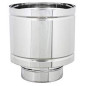 Terminale fumaiolo 4 venti coib.d.80 inox aisi 316l Terminale fumaiolo 4 venti coib.d.80 inox aisi 316l