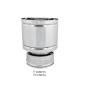 Terminale fumaiolo 4 venti coib.d.100 inox aisi 316l Terminale fumaiolo 4 venti coib.d.100 inox aisi 316l