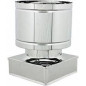 Terminale fumaiolo 4 venti coib.d.250 inox aisi 316l Terminale fumaiolo 4 venti coib.d.250 inox aisi 316l