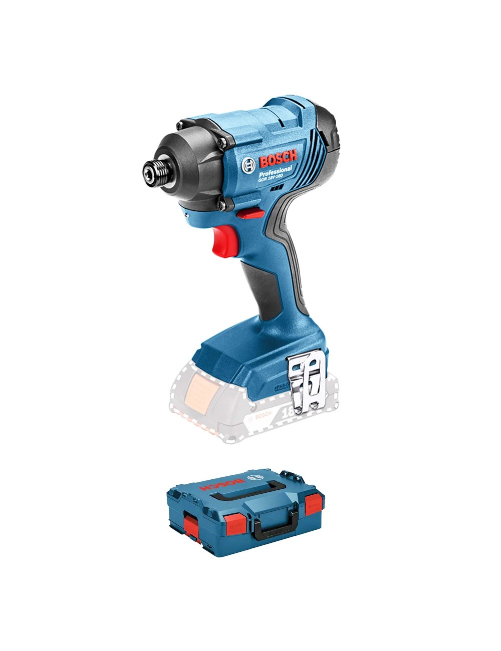 Avvitatore a batteria ad impulsi Bosch GDR 18V-160