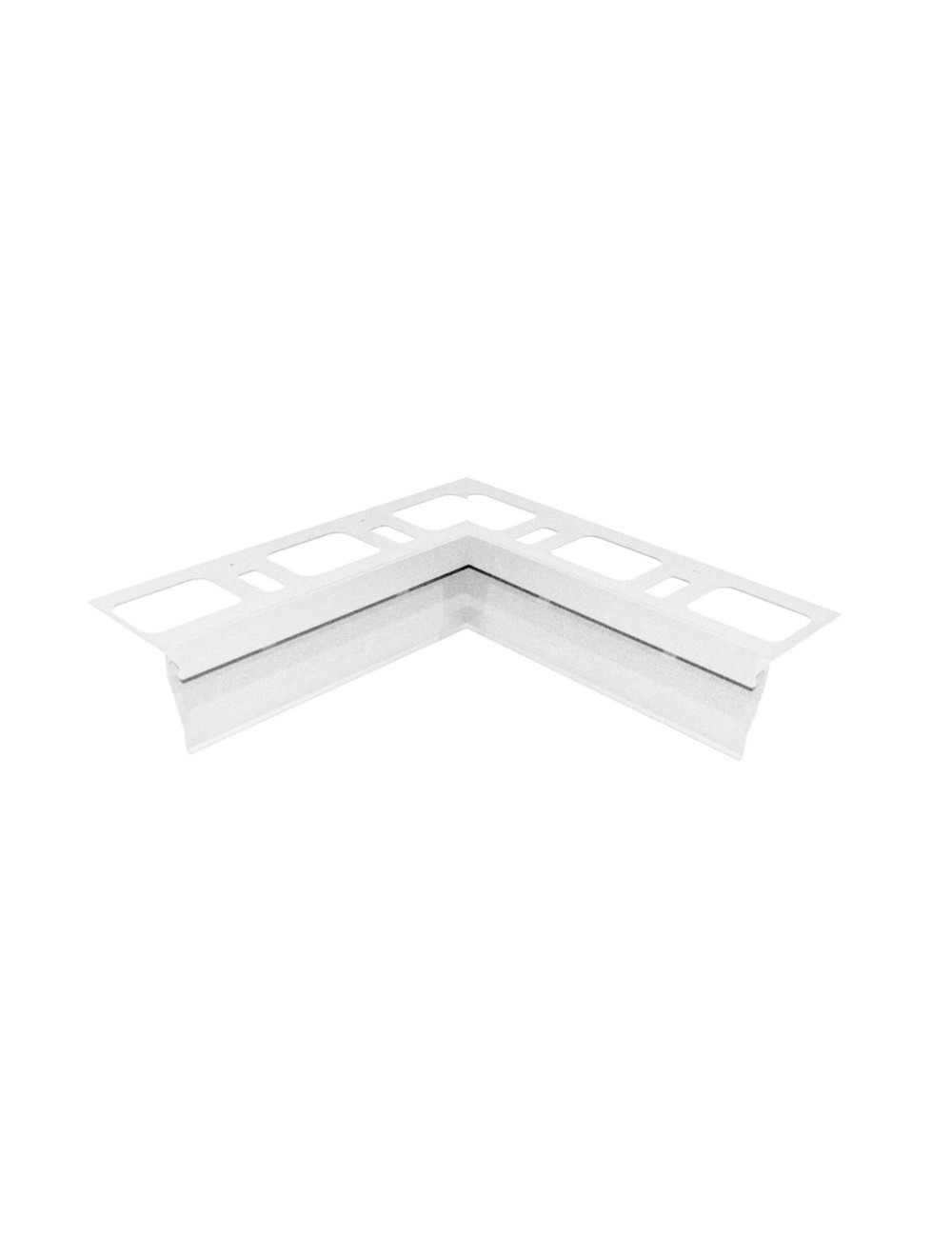 Angolo interno per Profilo Proterrace Drain FDP / Bianco / h.10
