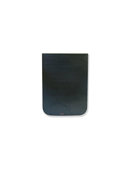 Testata di chiusura per canaletta sab pe.nero.10x100 h.10