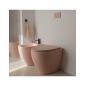 Genesis vaso cm.50x36 filo muro senza brida bdc fard(rosa)