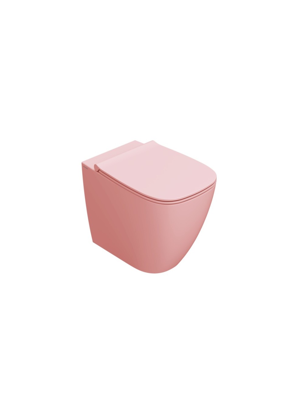 Genesis vaso cm.50x36 filo muro senza brida bdc fard(rosa)