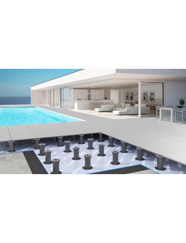 supporti per pavimenti sopraelevati / prosupport tube system / kit completo mm 2 da 34/54 e da 29/49