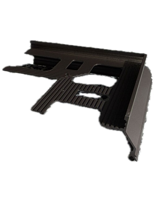 Angolo per Profilo Gocciolatoio / Eco Drip Proterrace / Testa di moro / h.40 mm
