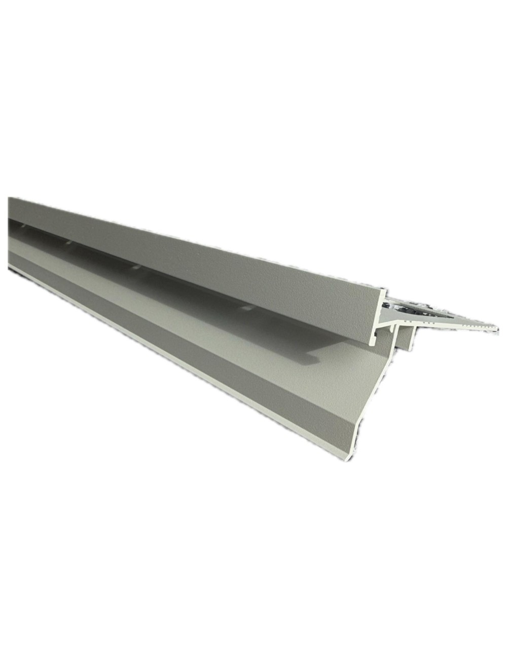 Proterrace Drain FDP / Profilo Gocciolatoio / Alluminio Grigio chiaro / 2,7 ml / H.75 mm / SP.10