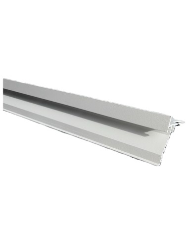 Proterrace Drain FDP / Profilo Gocciolatoio / Alluminio Bianco / 2,7 ml / H.75 mm / SP.10