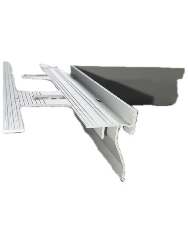 Angolo interno per Profilo Proterrace Drain FDP / Bianco / h.10