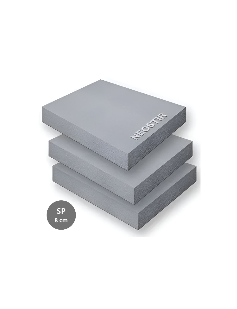 Polistirene Neostir TR100 (cam) / Grigio SP8 cm (da cappotto)