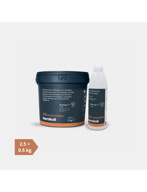 Microresina Kerakoll 2,25 kg (parte A) + 0.5 kg (parte B)