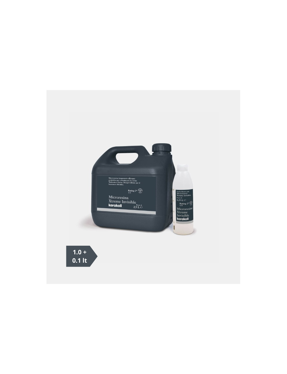 Microresina Xtreme Invisibile Kerakoll / 1.0 + 0.1 lt