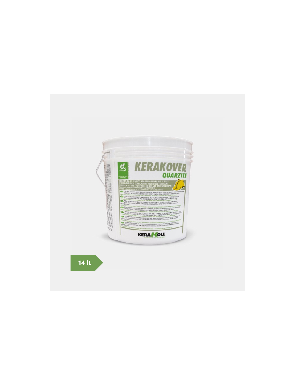 Kerakover Quarzite Pittura / 14 lt / Bianco 1001