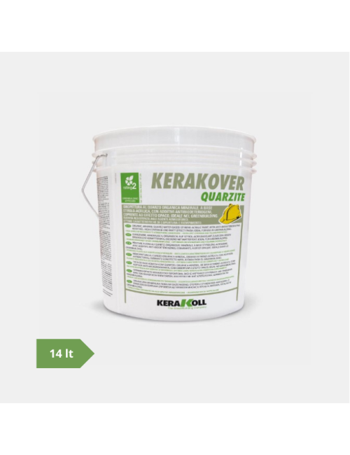 Kerakover Quarzite Pittura / 14 lt / Bianco 1001