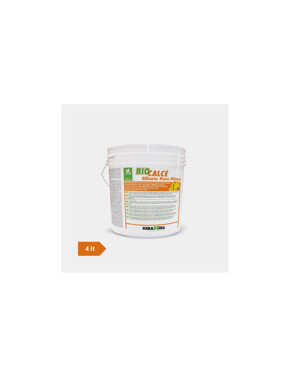 Biocalce Silicato Puro Pittura / base BC colorabile 4 lt