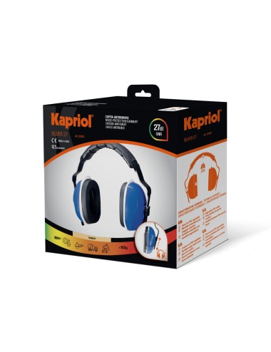 Cuffie Antirumore Kapriol Silver 27db