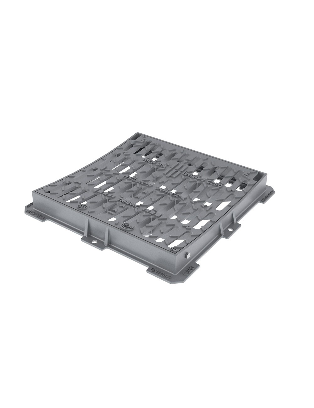 Caditoia Ghisa Concava MCP / 50x50 / C250