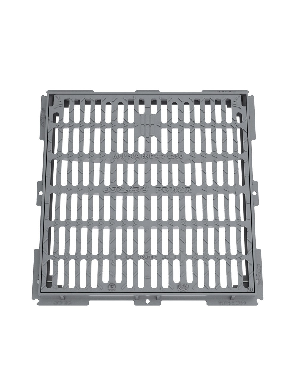 Caditoia Ghisa Piana MCP / 70x70 / C250