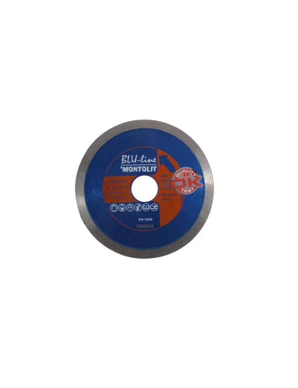 Disco Diamantato Cermont Montolit / Ø 115 / Blu Line
