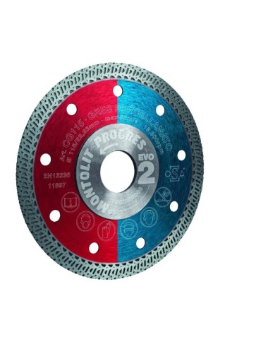 Disco Diamantato Cermont Montolit / Ø 115 / Red Line Progres