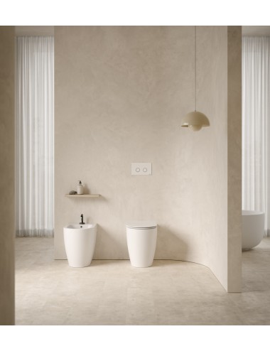 Bidet GLOBO / collezione MODE / Bianco / senza brida