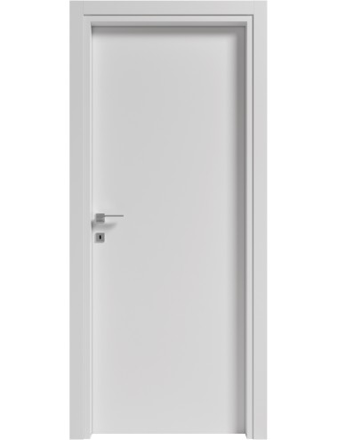 PORTA BATTENTE LAMINATO BIANCO 70*210 REVERSIBILE LA VENUS