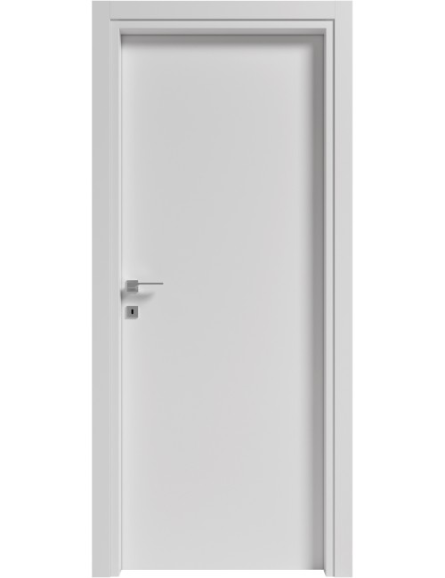 PORTA BATTENTE LAMINATO BIANCO 70*210 REVERSIBILE LA VENUS