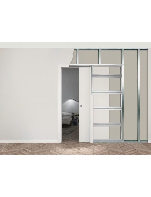 Controtelaio ECLISSE UNICO / Cartongesso kit da assemblare / 70x210