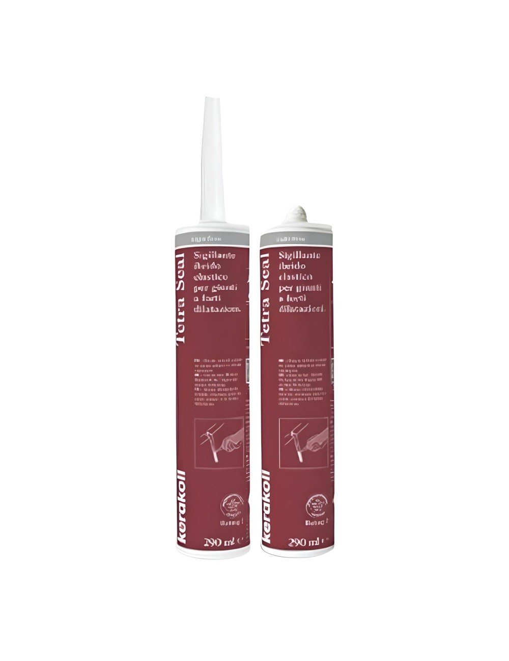 Tetra Seal Kerakoll / sigillante giunti dilatazione / Antracite / 290 ml