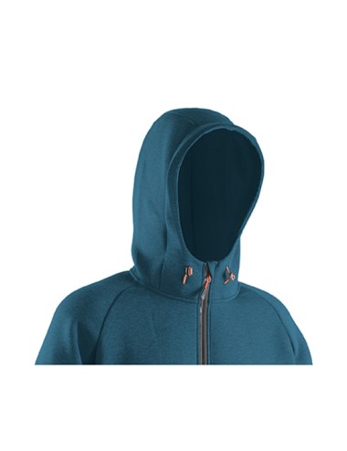 Felpa Tech Hoodie / colore AVIO /  taglia L