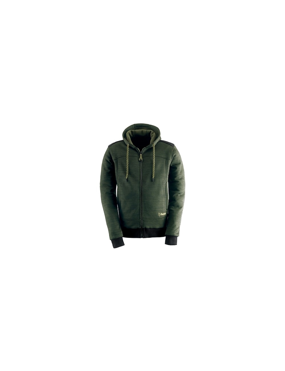 Felpa Slick / con cappucio / colore VERDE /  taglia XXL