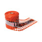 Rete Arancio da cantiere / 0,2x100 mt / con nastro rifrangente