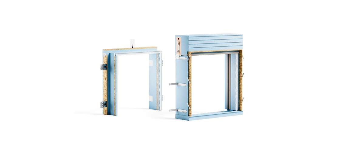 Controtelai per murature per montaggio di finestre e porte